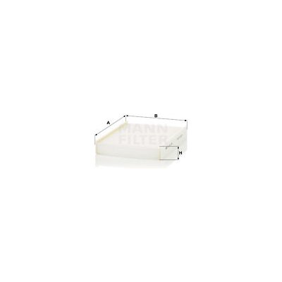 Filtr, vzduch v interiéru MANN-FILTER CU 26 006 – Hledejceny.cz