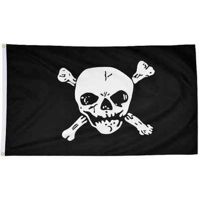 Pirátská vlajka 90x150 Mil-Tec JOLLY ROGER – Hledejceny.cz