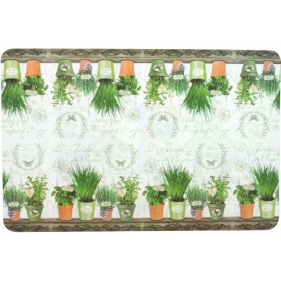 Goba prostírání Bylinky plastové 43x28cm – Zboží Dáma