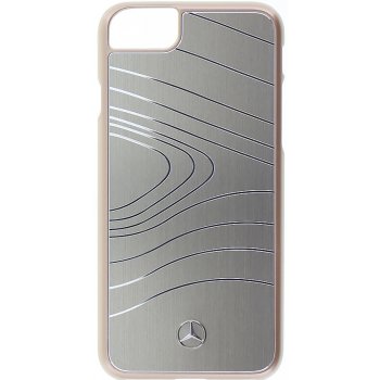 Pouzdro Mercedes Hard Case Wave III Alu iPhone 7 zlaté