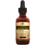 Solgar Liquid Vitamin D3 Tekutý vitamín D3 2500 IU 62,5 mkg 59 ml – Hledejceny.cz
