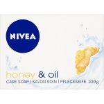 Nivea Honey & Oil krémové mýdlo 100 g – Zboží Dáma
