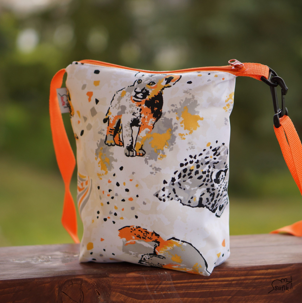 Kabelka crossbody A5 safari