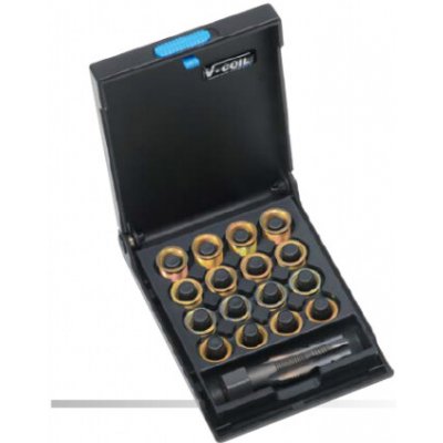 Sada k opravě závitů svíček M14x1.25 | Nerezové vložky 17,5mm | Volkel – Hledejceny.cz
