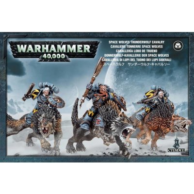 GW Warhammer 40.000 Space Wolves Thunderwolf Cavalry