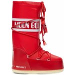 Moon Boot Icon Nylon red – Zboží Dáma