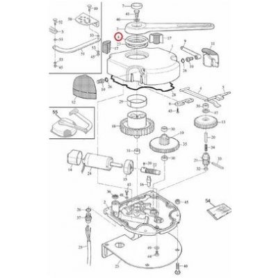 PROFI PPD0486.4540 kroužek horního krytu pro WK /MHOUSE/ – Zbozi.Blesk.cz