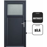 CanDo DRAVA bílá/antracit levé 98 x 208 cm – Hledejceny.cz