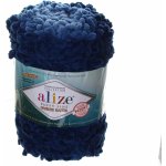 Alize Puffy Fine Ombre Batik tmavě modrá 7266 – Zboží Dáma