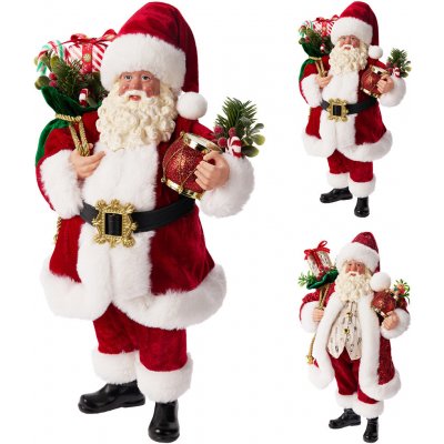 KOOPMAN Mikuláš s dárky 38 cm (2 varianty /cena je za 1 kus) – Hledejceny.cz