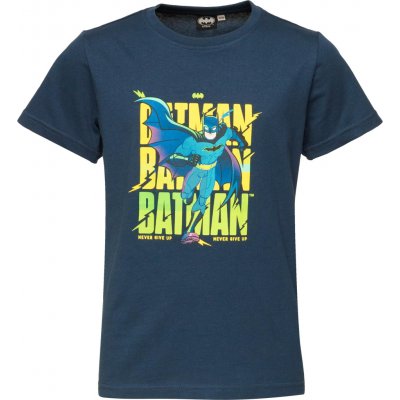 Warner Bros BATMAN NEVER GIVE UP Tmavě modrá,Žlutá,Modrá – Zboží Dáma