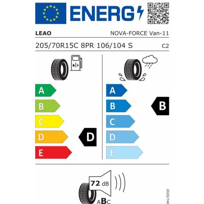 Leao Nova Force Van 205/70 R15 106/104S – Zboží Mobilmania