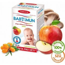 Terezia Company BABY IMUN sirup s hlívou a rakytníkem JABLKO 100 ml