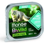 Monge BWild Grain Free Adult Treska se zeleninou100 g – Zbozi.Blesk.cz