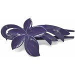 Spona do vlasů s ozdobou Barva: modro-fialová – Zboží Dáma
