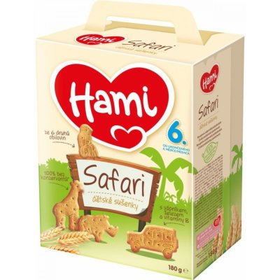 HAMI sušenky Safari 180 g – Zboží Mobilmania