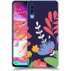 Pouzdro a kryt na mobilní telefon Samsung Pouzdro ACOVER Samsung Galaxy A70 A705F s motivem Colorful Flowers