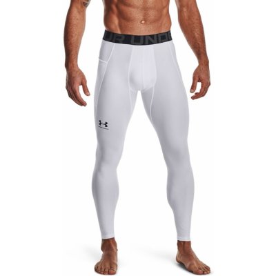 Under Armour pánské kompresní legíny HG Armour leggings Bílá – Zboží Dáma