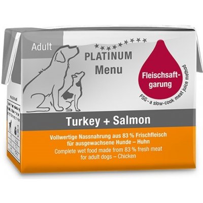 Platinum Natural Menu Adult Turkey & Salmon 90 g – Zbozi.Blesk.cz