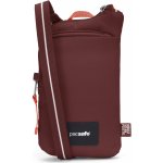 Pacsafe GO TECH CROSS BODY garnet red – Zboží Mobilmania