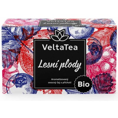 Velta Tea Ovocný čaj VeltaTea lesní plody bio 20 x 2 g – Zbozi.Blesk.cz