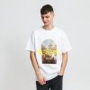 Pánské Tričko Urban Classics Pray Painting Oversize Tee bílé