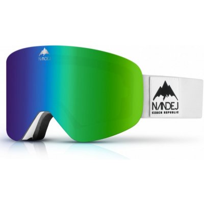 Snow brýle 2023/24 NANDEJ Vista - White/green