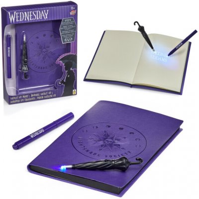 Wednesday, Zápisník s UV lampou – Sleviste.cz