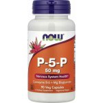 Now Foods Vitamin B6 P-5-P 50 mg aktivní forma 90 kapslí – Hledejceny.cz
