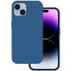 Pouzdro a kryt na mobilní telefon Apple Tel Protect Silicone Premium iPhone 15 Plus navy