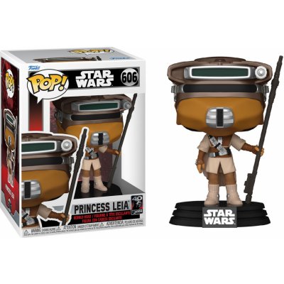 Funko Pop! Star Wars Princess Leia Boushh Star Wars 606 – Zboží Dáma