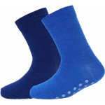 Stompa Safa protiskluzové merino ponožky 2 páry modré – Sleviste.cz