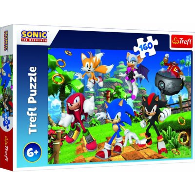 Trefl Sonic a přátelé/Sonic The Hedgehog 160 dílků – Hledejceny.cz