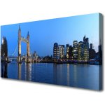 Obraz na plátně Most Město Architektura 100x50 cm – Sleviste.cz