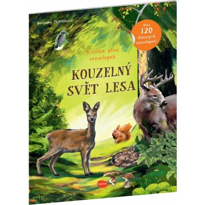 Kouzelný svět lesa kniha samolepek – Zbozi.Blesk.cz