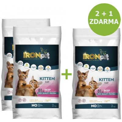 IRONpet Kitten Beef 2 kg