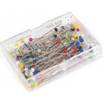 Galant Špendlíky 0.6 x 30 mm se skleněnou hlavičkou, 10 g – Zbozi.Blesk.cz