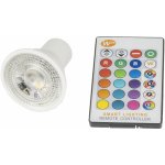 T-LED RGBW LED bodová žárovka 5W GU10 230V RGB + studená bílá – Zboží Živě