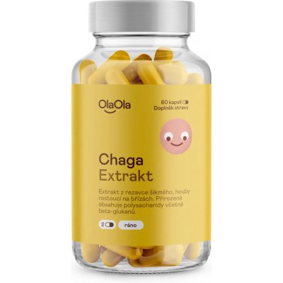 OlaOla Chaga podporující vitalitu 60 kapslí – Hledejceny.cz