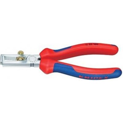 Knipex 11 05 160 - Kleště odizolovací 160mm, chromované, BI-plastové rukojeti – Zbozi.Blesk.cz