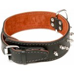 BAFPET Kožené obojky MOLOSS zdobené ostny 2ř. – Zboží Mobilmania