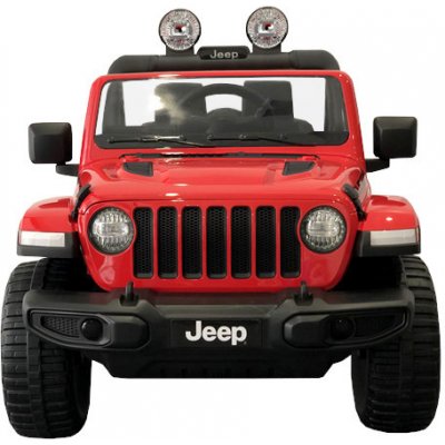 JAKS Elektrické autíčko Jeep Wrangler červená