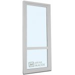 Kömmerling balkonové dveře 70 AD OS s příčkou levé bílá 70 x 200 cm jednostranná klika + madýlko + PVC rám – Hledejceny.cz