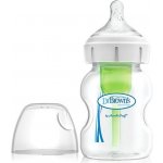 Dr. Brown´s kojenecká láhev širokohrdlá Options transparentní 150 ml – Hledejceny.cz