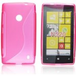 Pouzdro ForCell Lux S Nokia Lumia 520 růžové – Sleviste.cz