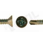 Šroub do plechu ZnB TEX, zapuštěná hlava, DIN 7504P - 4.8x60 – Hledejceny.cz