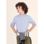 Mayoral chlapecká košile s mao límcem 6115-78 modrá – Sleviste.cz