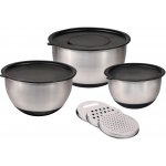 Kesper Sada 3 mís na míchání, stříbrné stříbrný – Zboží Dáma