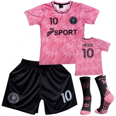Numberoplus dětský fotbalový dres + fotbalové ponožky Inter Miami - Lionel Messi – Zboží Dáma