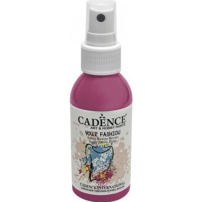 Barva na textil Cadence Your Fashion růžová 100 ml – Zbozi.Blesk.cz